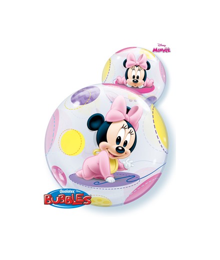 Globo Bubble Disney Baby Minnie