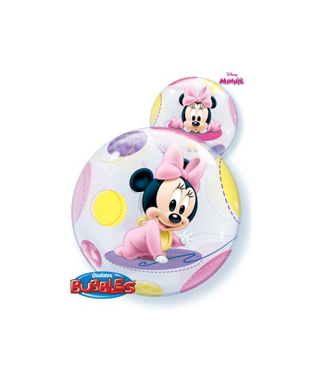 Globo Bubble Disney Baby Minnie