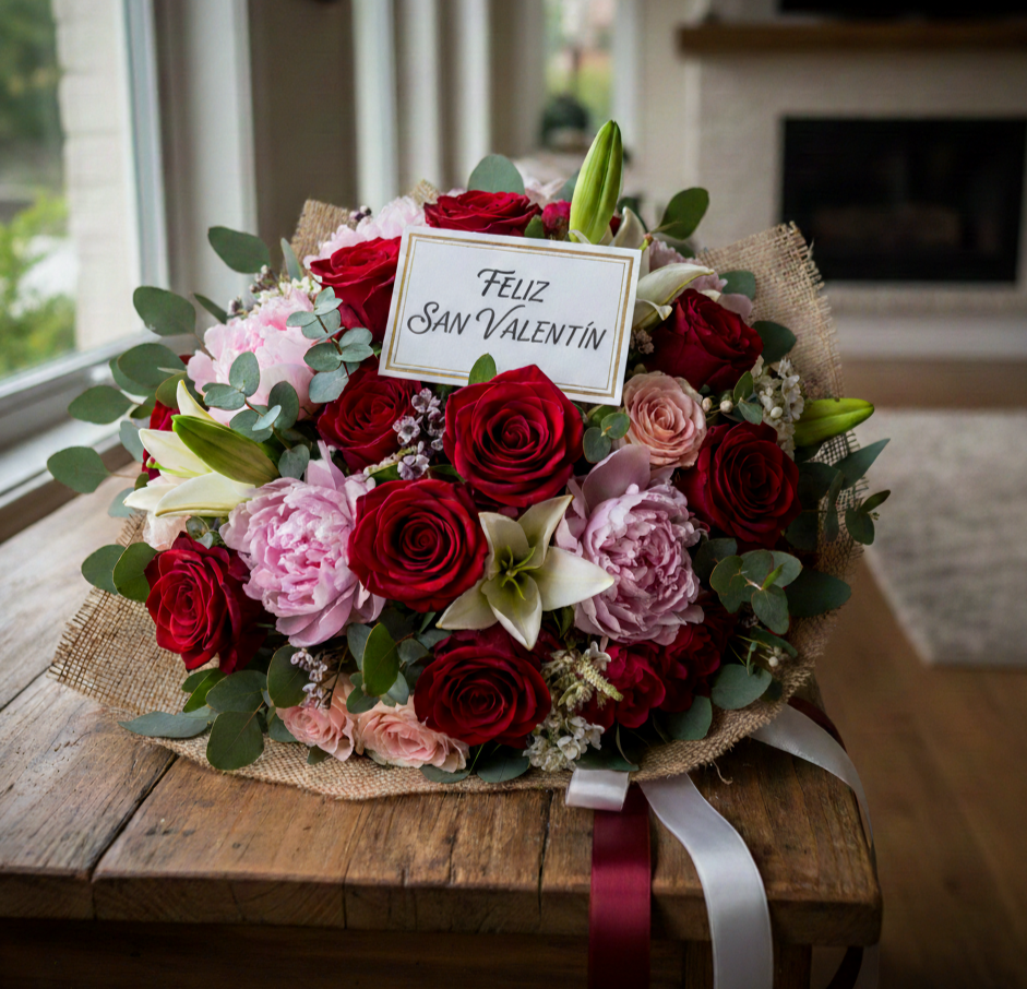 San Valentín en Bambú Floristas