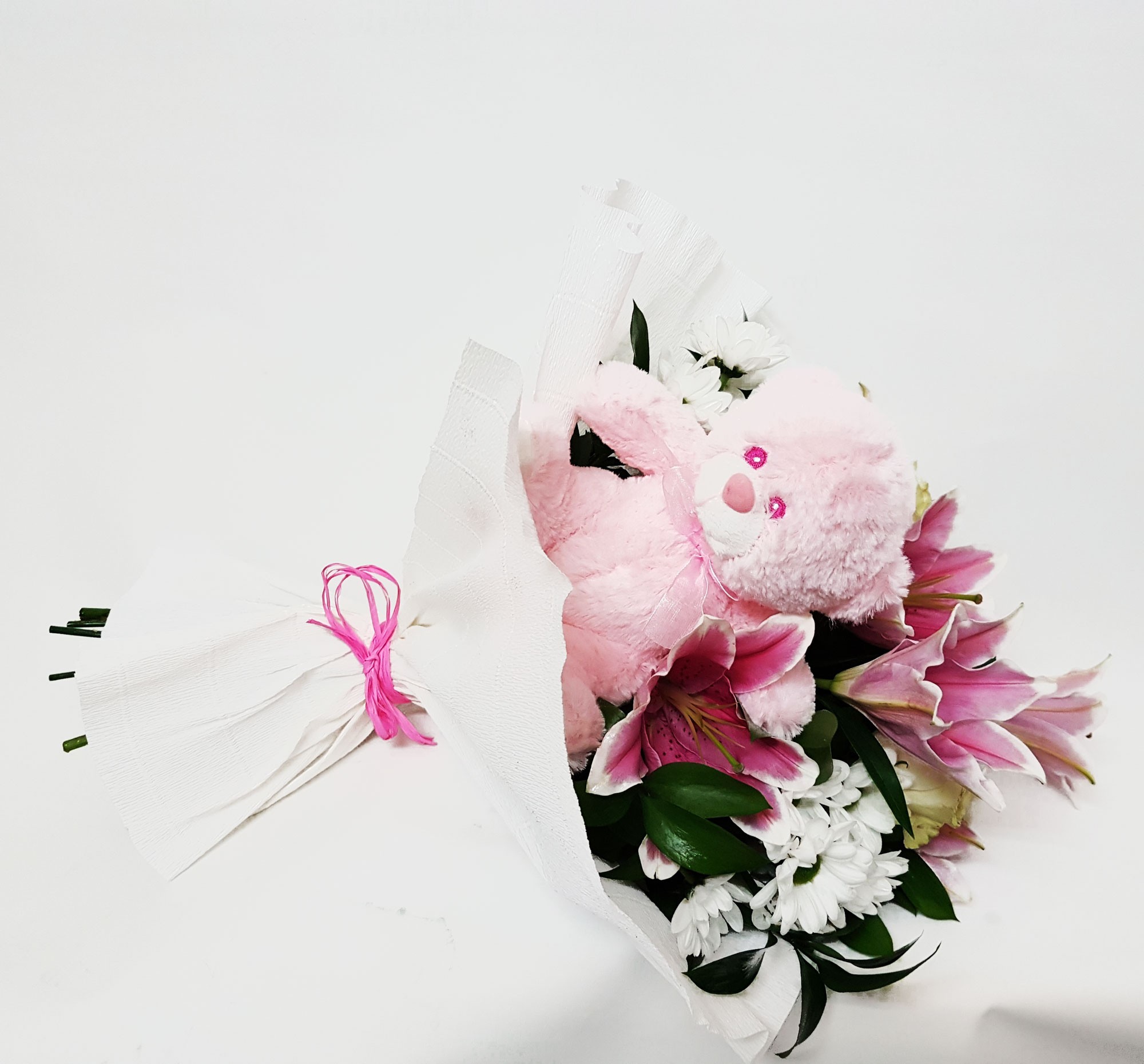 RAMO NACIMIENTO COLOR ROSA