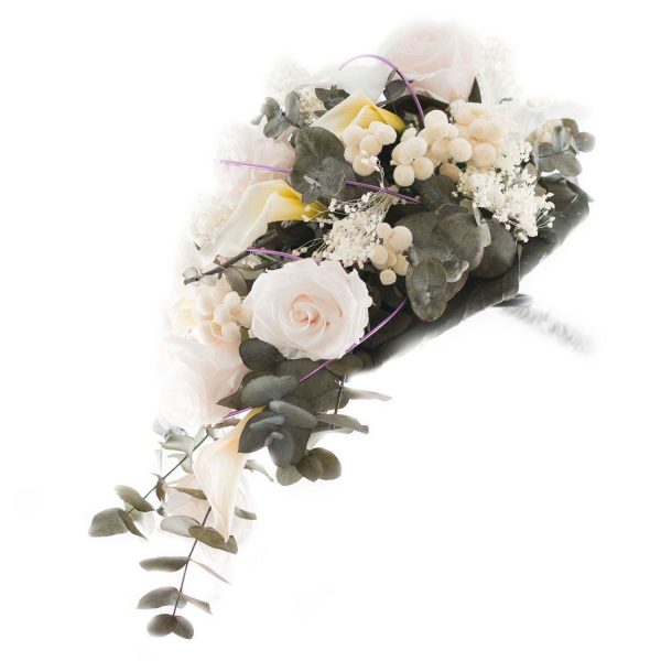 Ramo novia flor preservada Nº 13